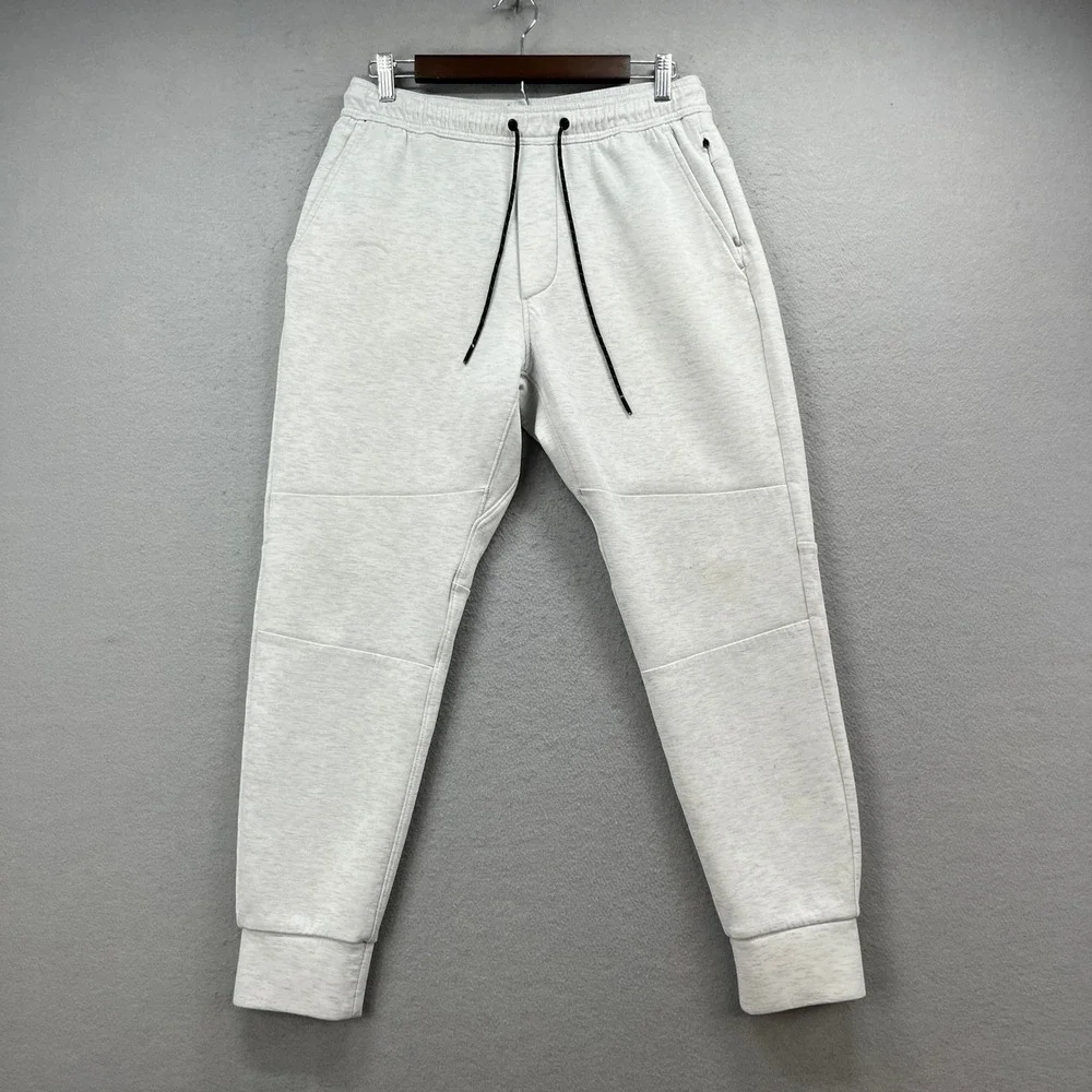 American Eagle Jogger Pants Mens Medium Gray Heathered 24/7 Active Athleisure